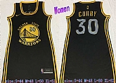 Women Warriors 30 Stephen Curry Black Nike Swingman Jersey